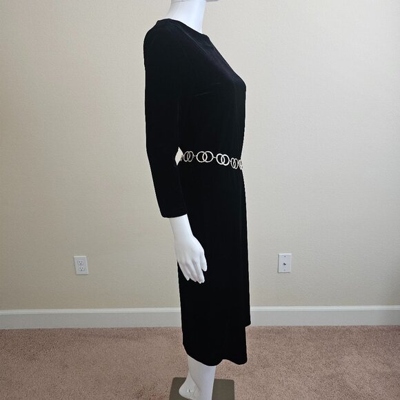 VINTAGE STUDIO Black Dress size Small - Picture 3 of 5
